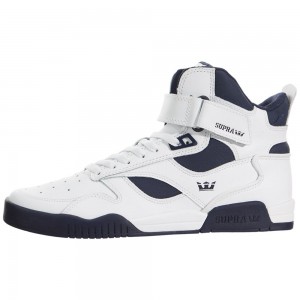 Cano Alto Supra Bleeker Masculino Branco | YDLCQ0248