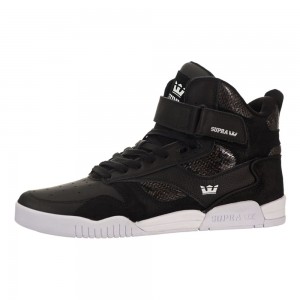 Cano Alto Supra Bleeker Masculino Pretas | FTZBL0864