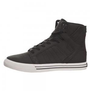 Cano Alto Supra SkyTop Feminino Pretas | THZCY6593