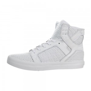 Cano Alto Supra SkyTop HF Feminino Branco | YVNCM3876