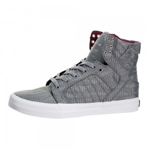 Cano Alto Supra SkyTop HF Feminino Cinzentas | VMCAL9236