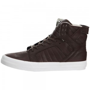 Cano Alto Supra SkyTop HF Feminino Marrom | LOVAB5816