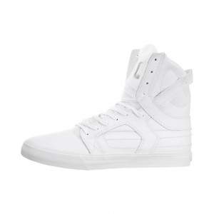 Cano Alto Supra SkyTop II Feminino Branco | YOXMT9276