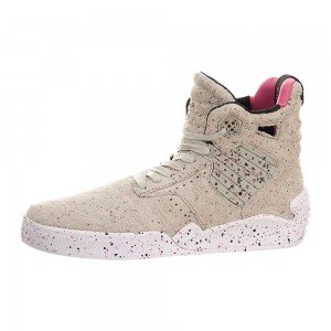 Cano Alto Supra SkyTop IV Feminino Caqui | CLXQR6325