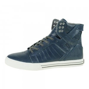 Cano Alto Supra SkyTop Masculino Azuis | MHFKN9056