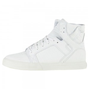 Cano Alto Supra SkyTop Masculino Branco | GMSNC8570