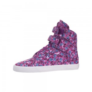 Cano Alto Supra Society II Feminino Roxo | ZIJYV3869