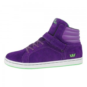 Cano Alto Supra Suprano High Feminino Roxo | KTGZV3019