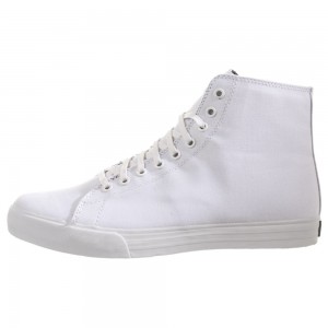 Cano Alto Supra Thunder High Feminino Branco | BHWDR9642