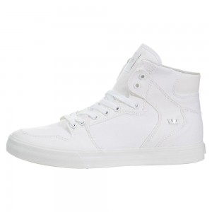 Cano Alto Supra Vaider D Feminino Branco | GFZDB0782