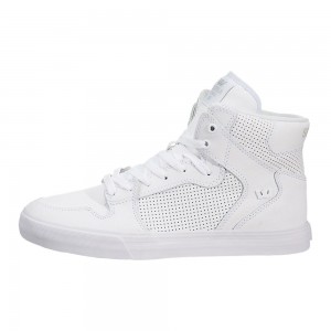 Cano Alto Supra Vaider Feminino Branco | GBPSX8503