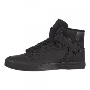 Cano Alto Supra Vaider Feminino Pretas | VKOFD3184