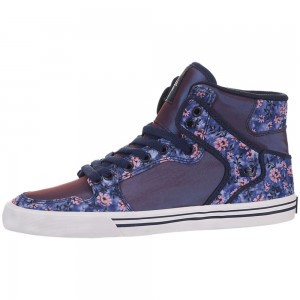 Cano Alto Supra Vaider Feminino Roxo | TZGQO8103