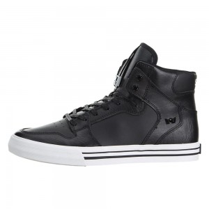 Cano Alto Supra Vaider Masculino Pretas | GQPMB5012