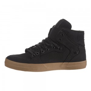 Cano Alto Supra Vaider Masculino Pretas | KUGEW5387