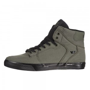 Cano Alto Supra Vaider Masculino Verdes | ZSPVQ3602