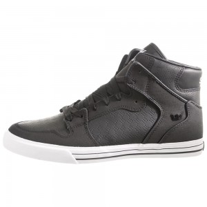 Cano Alto Supra Vaider Tuf Masculino Pretas | QDFZO7369