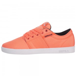 Cano Baixo Supra Stacks Feminino Laranja | KFAIP4930