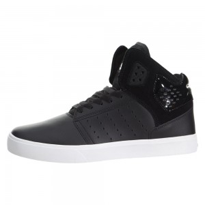 Tenis Skate Supra Atom Feminino Pretas | REBGD8719