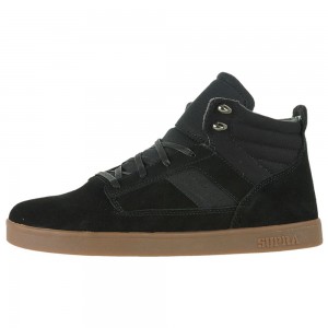 Tenis Skate Supra Bandit Masculino Pretas | PISZY1209