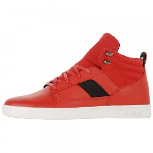 Tenis Skate Supra Bandit Medio Masculino Vermelhas | ZRMOA2641