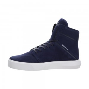 Tenis Skate Supra Camino Feminino Azul Marinho | MTPZU5071