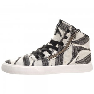 Tenis Skate Supra Cuttler Feminino Azuis Branco | NEOAD5674