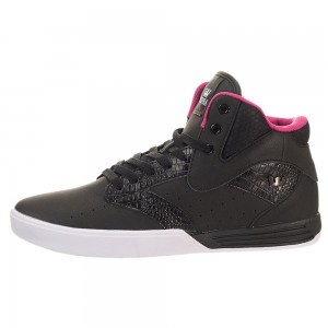 Tenis Skate Supra Khan Feminino Pretas | LMQKR6407