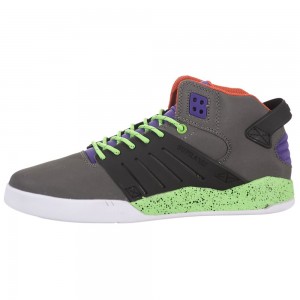 Tenis Skate Supra SkyTop III Feminino Cinzentas Pretas | UYCRW4382