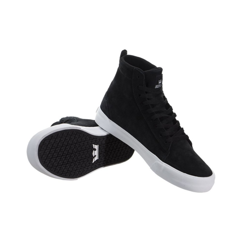 Cano Alto Supra Belmont High Feminino Pretas | OXFJT0245