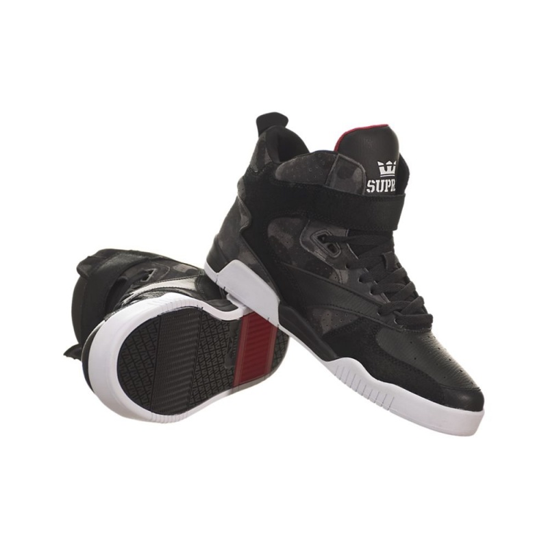 Cano Alto Supra Bleeker Feminino Pretas | BCMAT0967