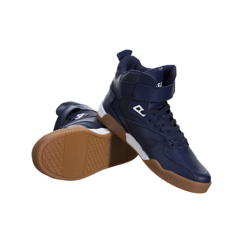 Cano Alto Supra Bleeker Masculino Azuis | WVMIK2630