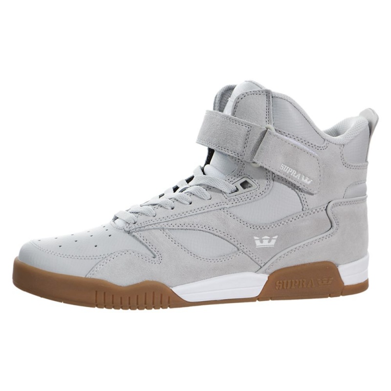 Cano Alto Supra Bleeker Masculino Cinzentas | YQHGT5296