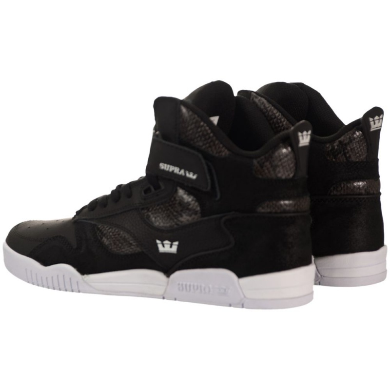 Cano Alto Supra Bleeker Masculino Pretas | FTZBL0864