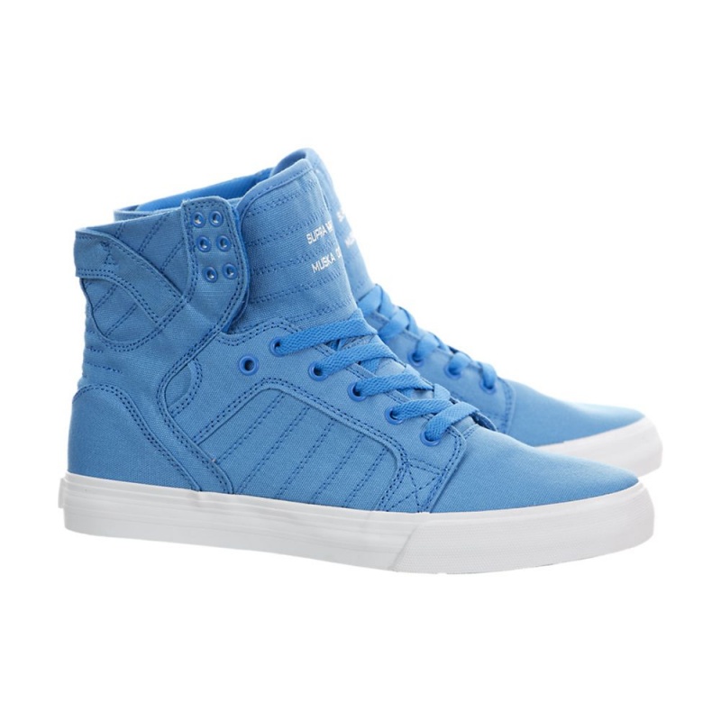 Cano Alto Supra SkyTop D Feminino Azuis | XPRIJ7180