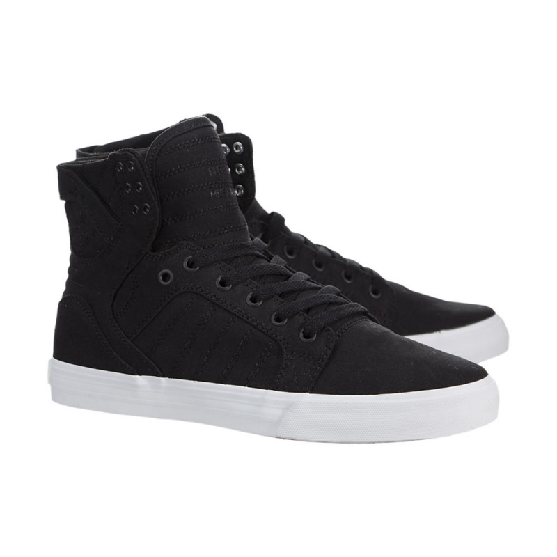 Cano Alto Supra SkyTop D Feminino Pretas | FJUSV5310