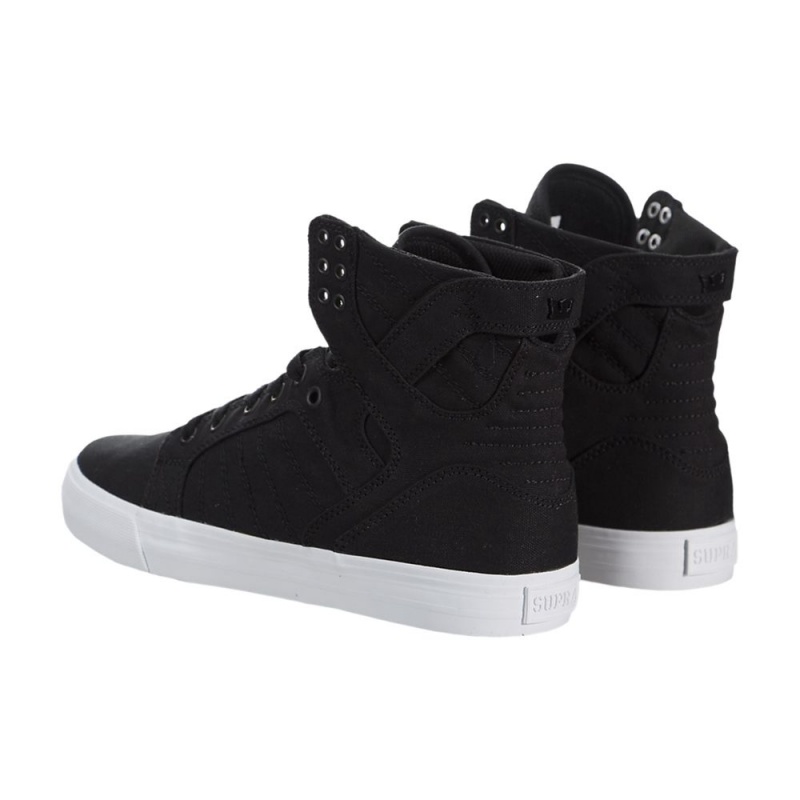 Cano Alto Supra SkyTop D Feminino Pretas | FJUSV5310