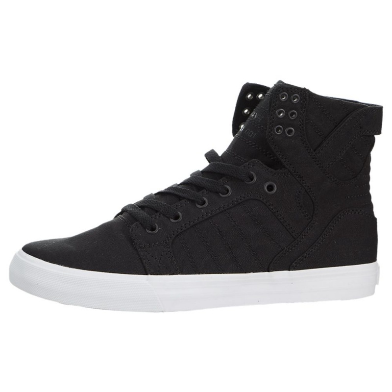 Cano Alto Supra SkyTop D Masculino Pretas | NQYWF7326