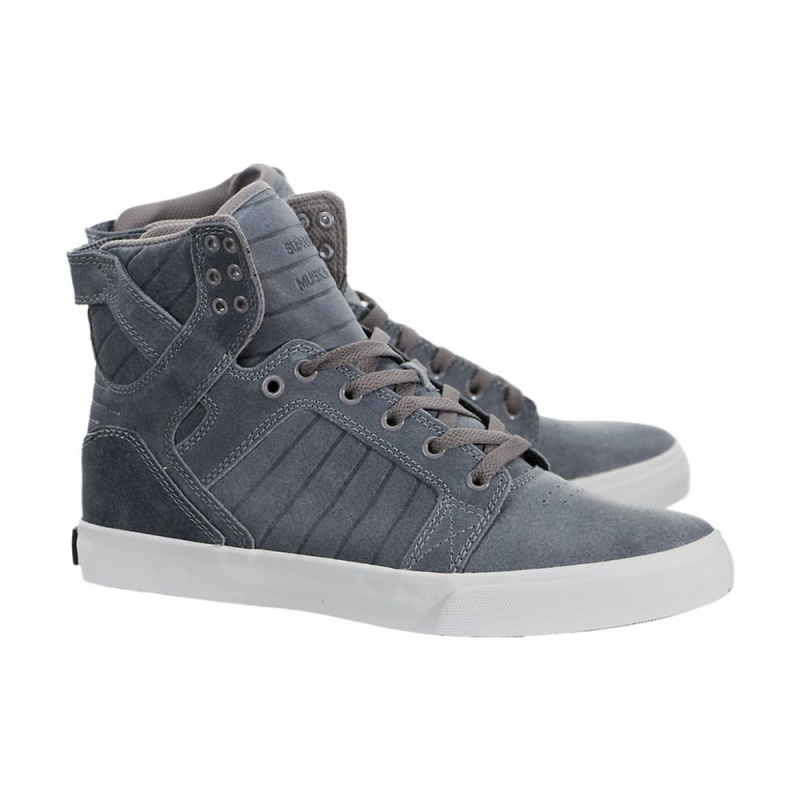 Cano Alto Supra SkyTop Feminino Azuis | PYCOE6347