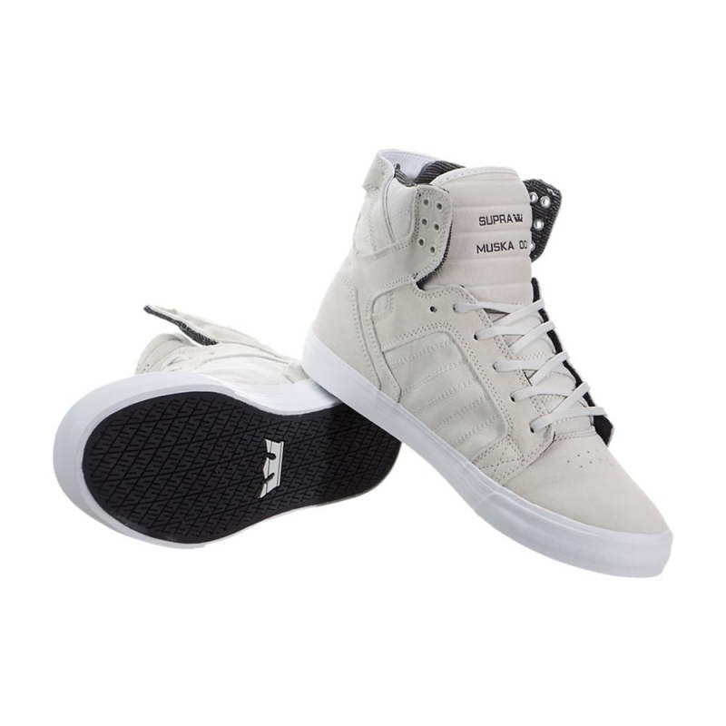 Cano Alto Supra SkyTop Feminino Cinzentas | KARLS0194