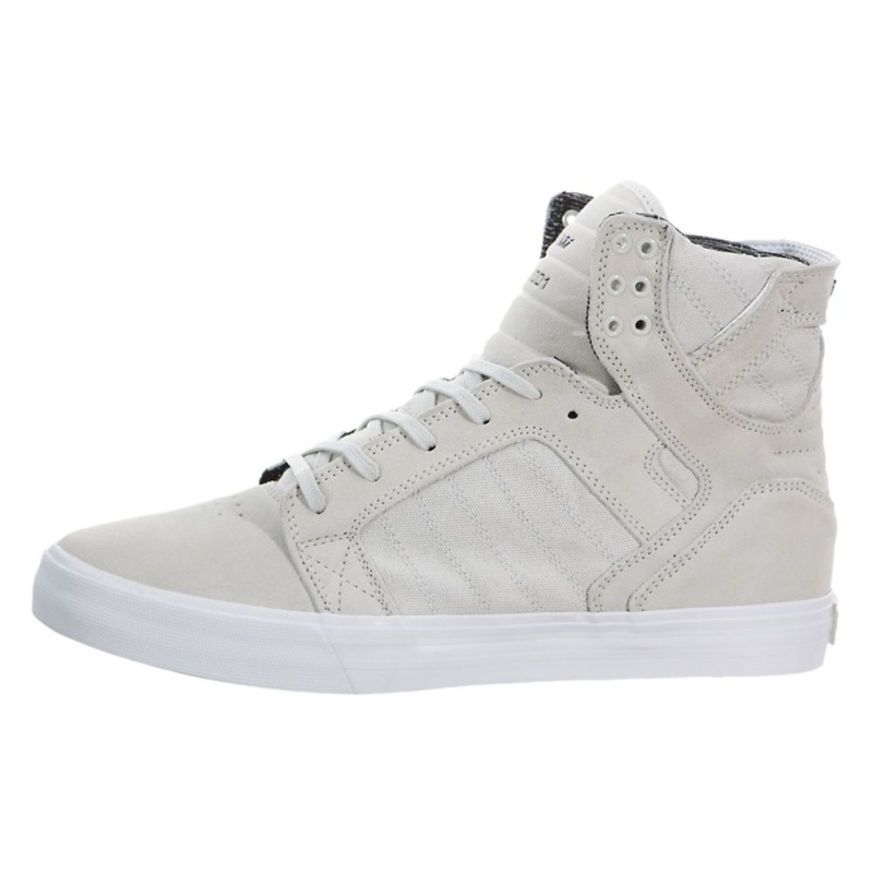 Cano Alto Supra SkyTop Feminino Cinzentas | KARLS0194