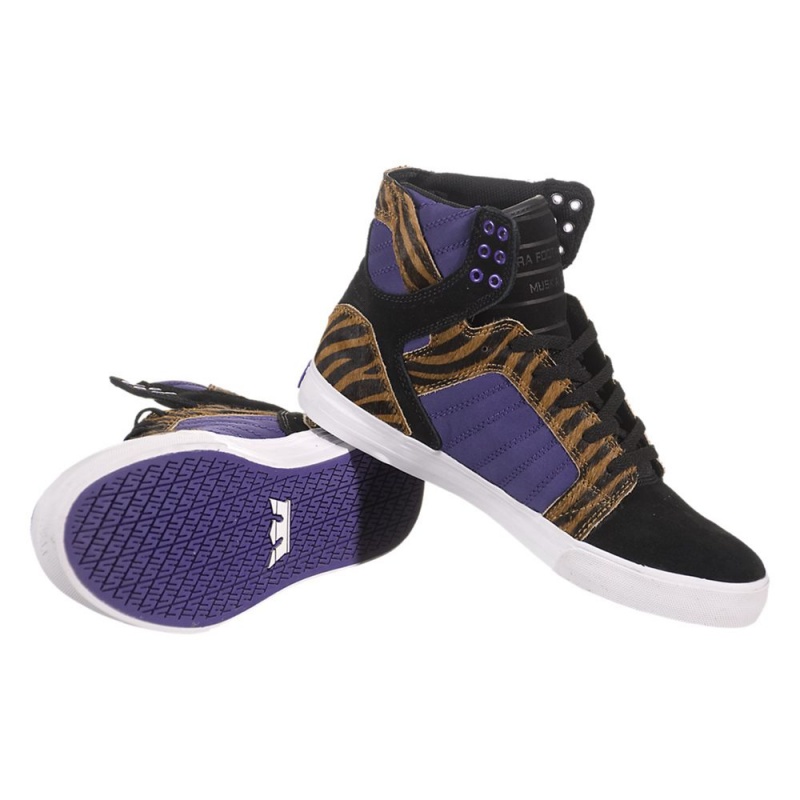 Cano Alto Supra SkyTop Feminino Multicoloridas | HVILJ0579