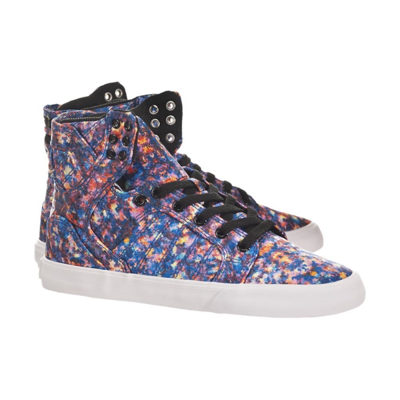 Cano Alto Supra SkyTop Feminino Multicoloridas | CBJMA6784