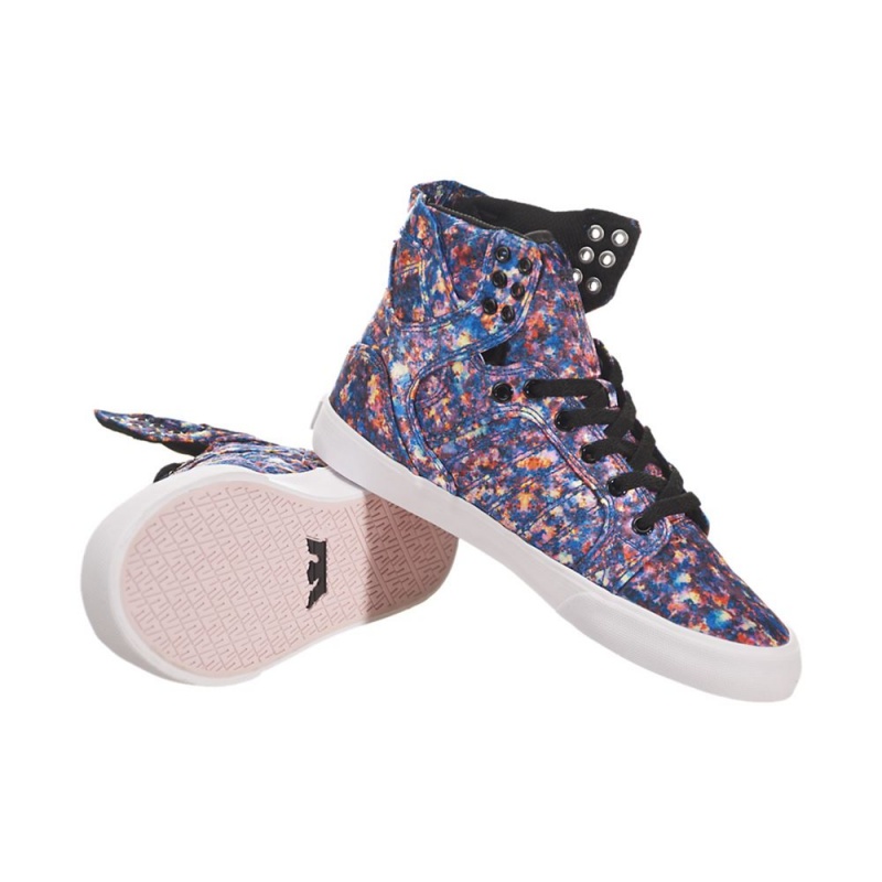 Cano Alto Supra SkyTop Feminino Multicoloridas | CBJMA6784