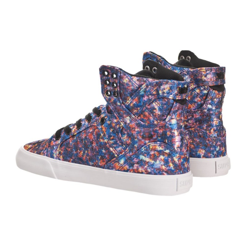 Cano Alto Supra SkyTop Feminino Multicoloridas | CBJMA6784