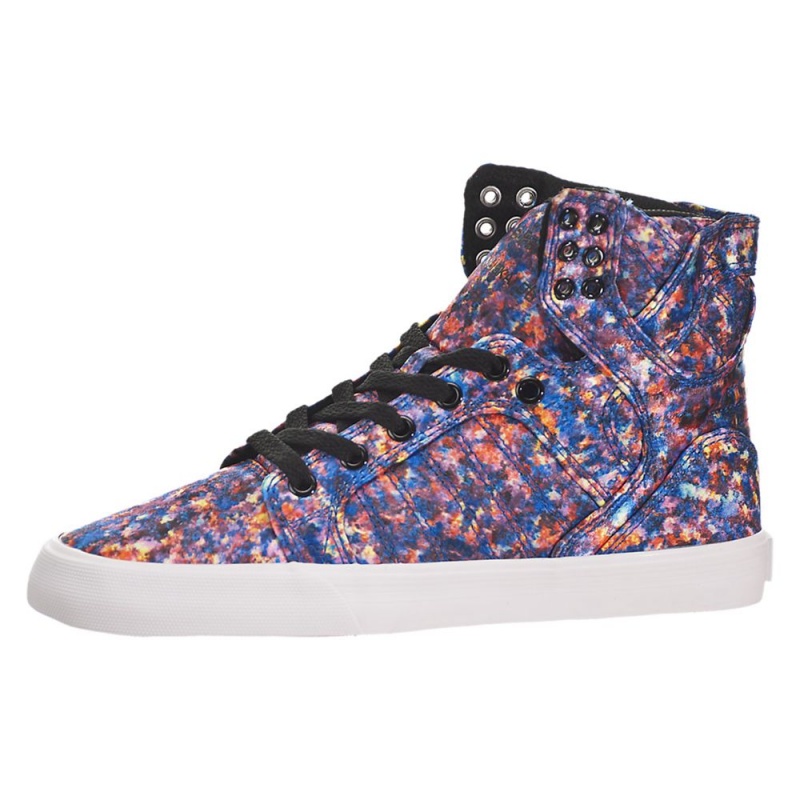 Cano Alto Supra SkyTop Feminino Multicoloridas | CBJMA6784