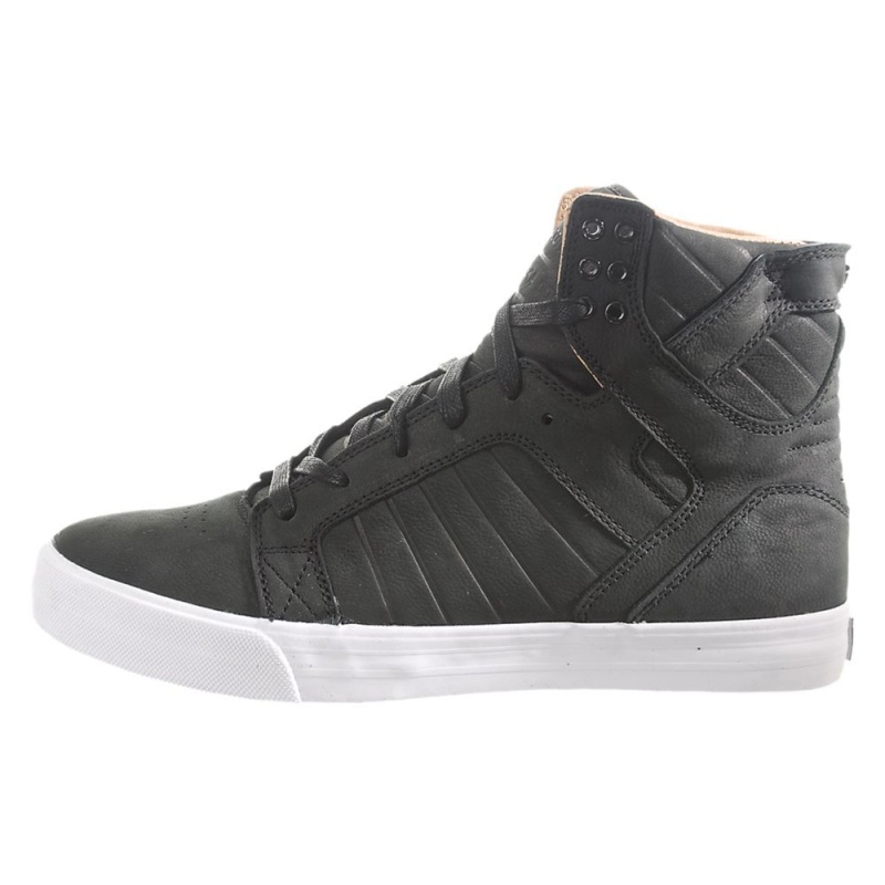 Cano Alto Supra SkyTop Feminino Pretas | HIVDZ7906