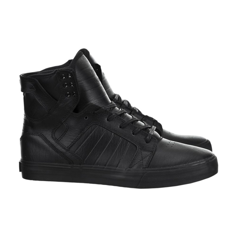 Cano Alto Supra SkyTop Feminino Pretas | AEXCD3407