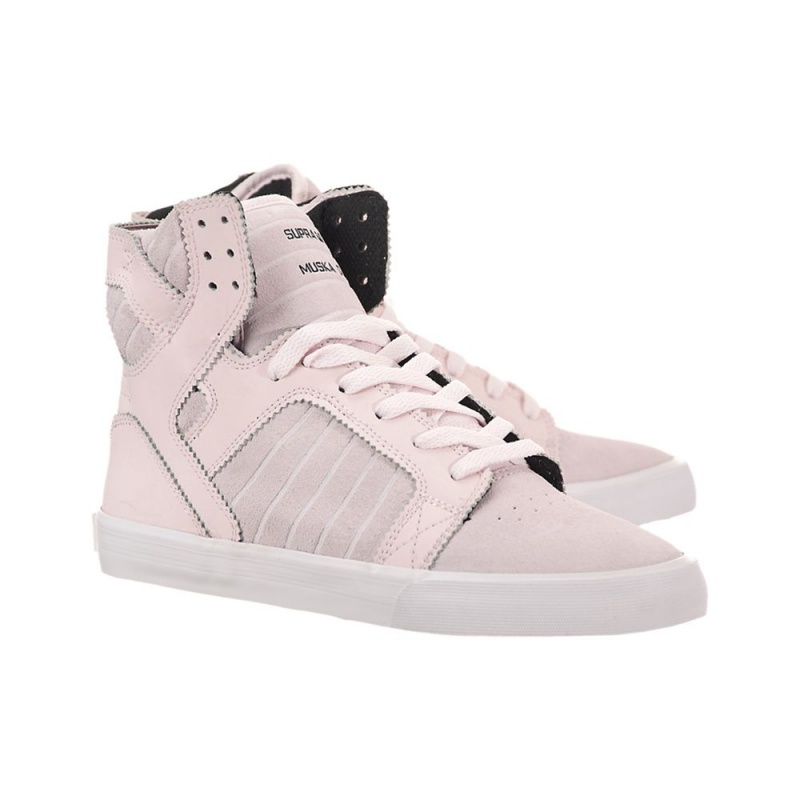 Cano Alto Supra SkyTop Feminino Roxo | TFALM1602