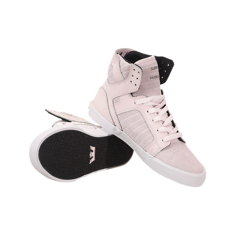 Cano Alto Supra SkyTop Feminino Roxo | TFALM1602